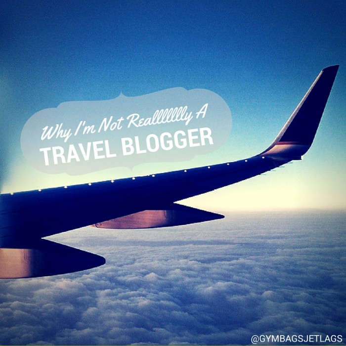 Not-a-travel blogger